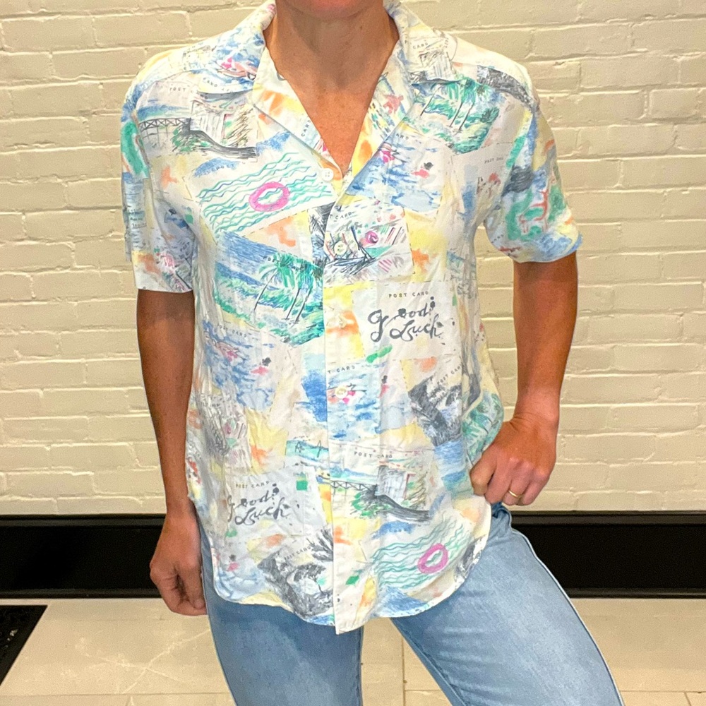 Vintage Liz Wear Hawaiian Shirt - Small